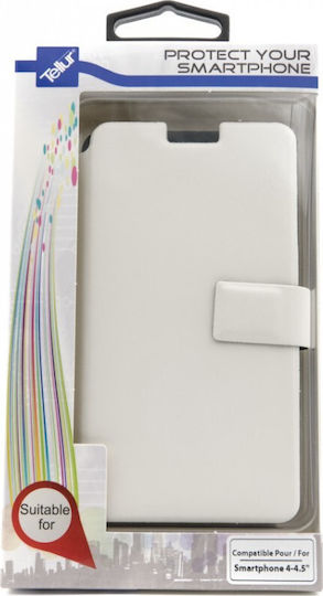 Tellur Universal Mobile Cover έως 4.5" (Λευκό)