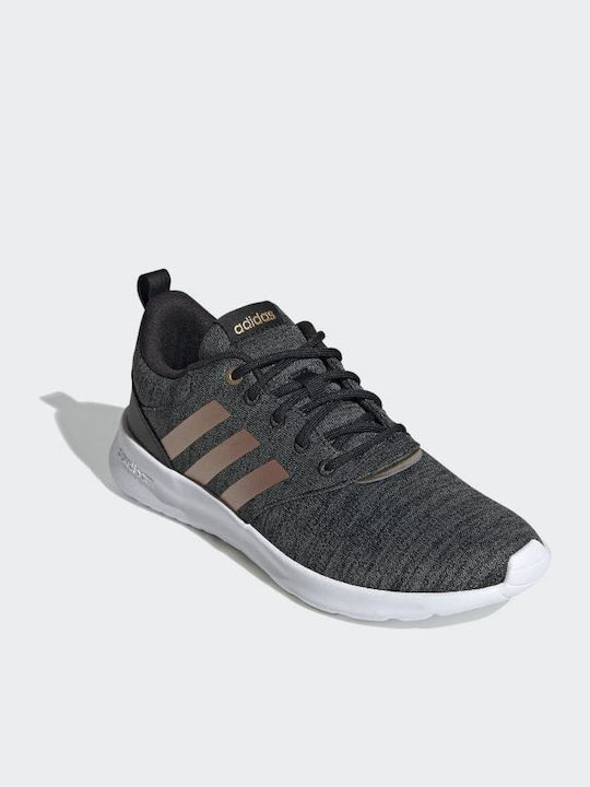 Adidas QT Racer 2.0 Damen Sneakers Core Black / Copper Metallic / Grey Six