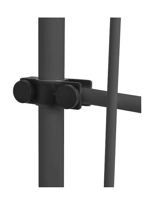 vidaXL Terrace Wall Tent with LED Light Blue / White 1x1.2cm