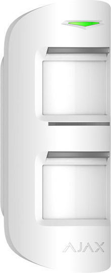 Ajax Systems MotionProtect Outdoor PET Ασύρματος RF Αισθητήρας Κίνησης Μικροκυμάτων & Υπερύθρων 90° Εμβέλειας 15m με Antimasking
