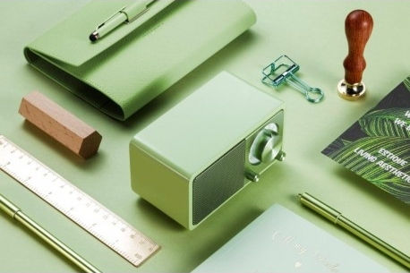 Sangean WR-7 cu Bluetooth Verde
