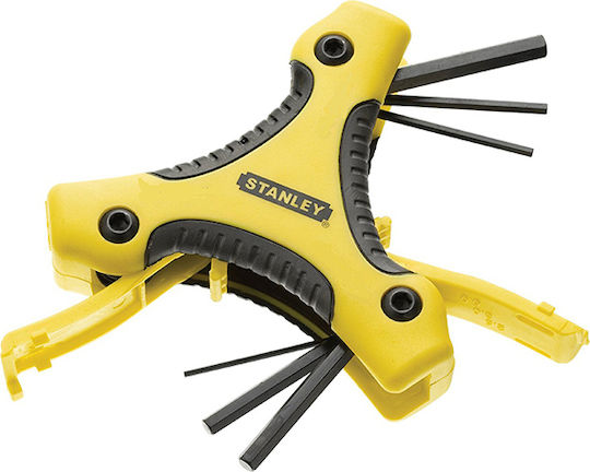 Stanley Σετ 9 Κλειδιά Torx σε Τριγωνικό Σχήμα