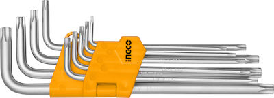 Ingco Set mit 9 Torx-Schlüsseln