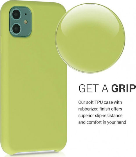KWmobile Soft Flexible Back Cover Silicone Green (iPhone 11)