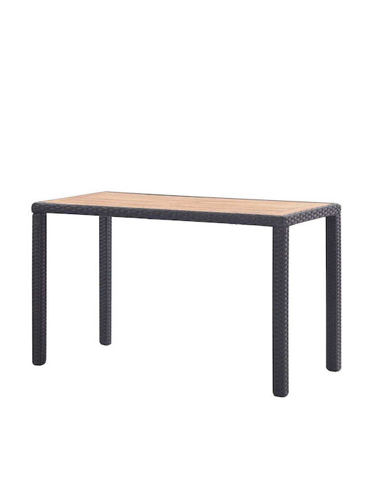 Τραπέζι Εξωτερικού Χώρου 123x60x74εκ. 46450