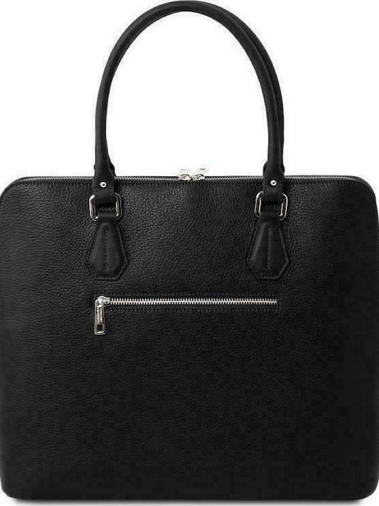 Tuscany Leather Magnolia Leder Damen Tasche Tote Hand Schwarz