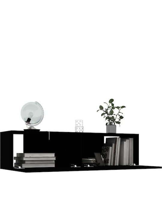 TV Stand Black L120xW30xH30cm