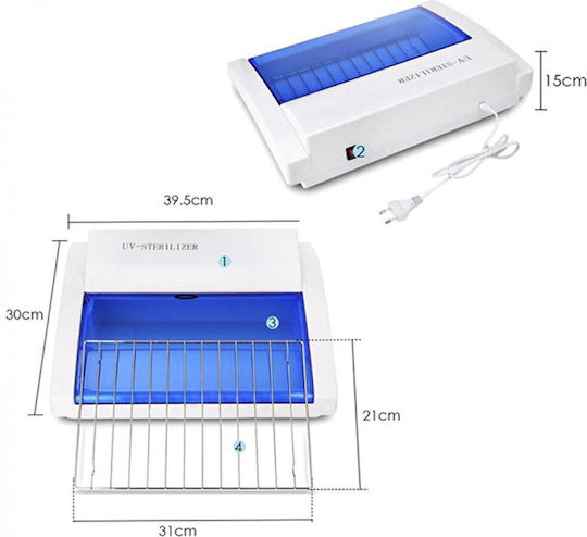Natural Care Professional UV Autoclave Sterilizer 8W 29lt