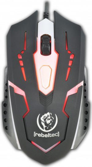 Rebeltec Oppressor Set Gaming Tastatur mit Beleuchtete Tasten & Maus (Englisch US)