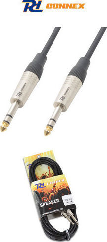 Power Dynamics Cable 6.3mm male - 6.3mm male 1.5m (CX80-1)