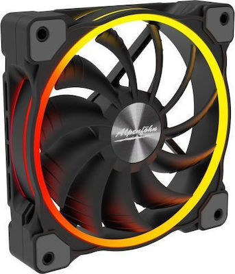 Alpenfoehn Wing Boost 3 ARGB Case Fan 120mm με Σύνδεση 4-Pin PWM