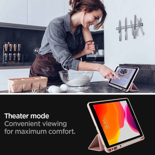 Spigen Urban Fit Flip Cover Plastic / Fabric Rose Gold (iPad 2019/2020/2021 10.2'') ACS01061
