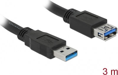 DeLock 3m USB 3.0 Cable A-Male to A-Female (85057)