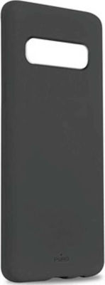 Silicone Back Cover Black (Galaxy S10+)