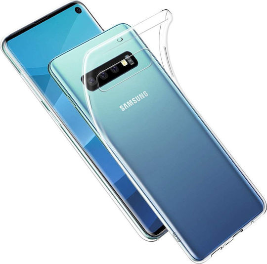 Back Cover Σιλικόνης 1mm Διάφανο (Galaxy S10)