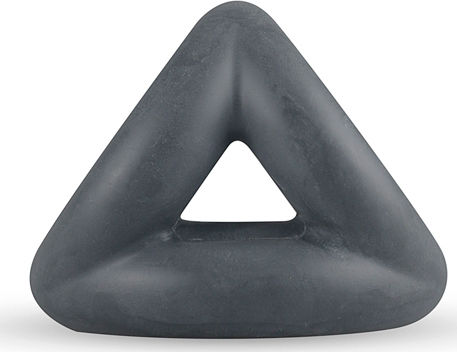 Boners Liquid Silicone Triple Cock Ring Grey