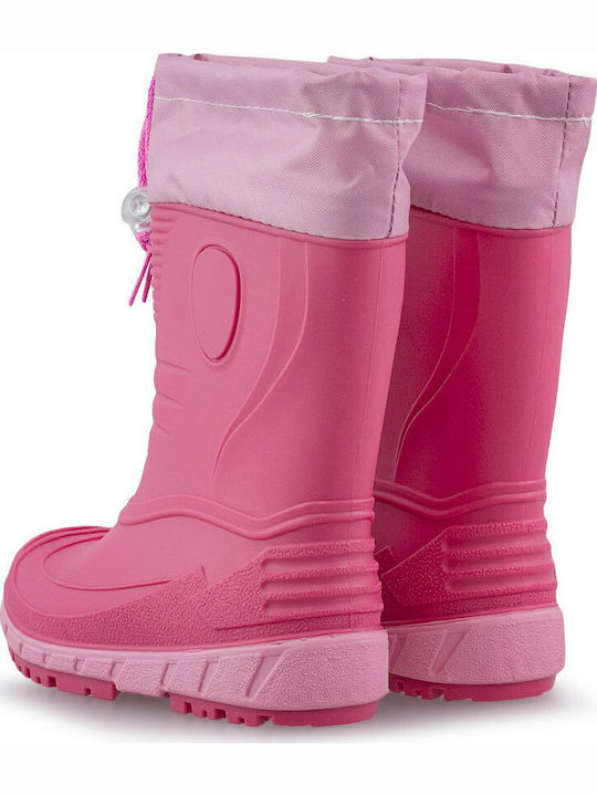 Meridian Shoes Kids Wellies Fuchsia