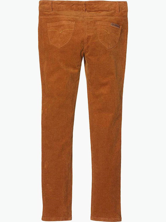 Losan Kids Trousers Brown Trousers Microcorduroy