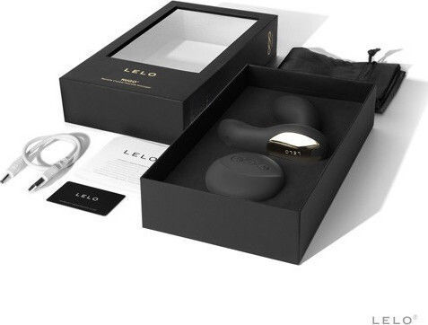 Lelo Hugo Anal Vibrator with Wireless Functionality Black 11cm
