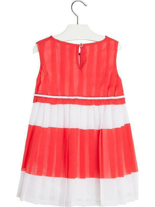 Mayoral Kids Dress Sleeveless Red