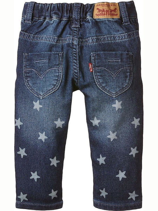 Levi's Παιδικό Παντελόνι Τζιν Μπλε Denim Starflee Pant