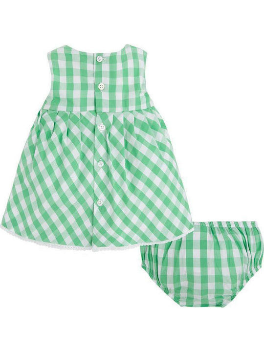 Mayoral Kids Dress Sleeveless Green