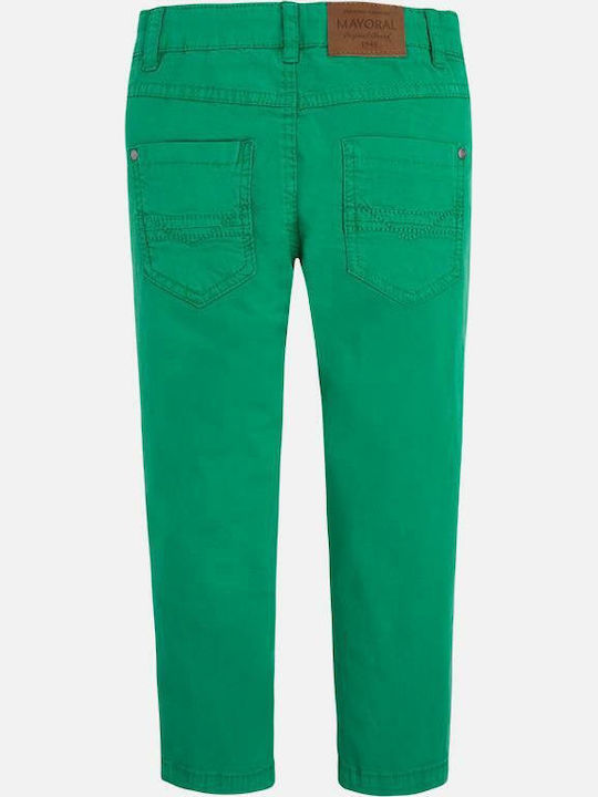 Mayoral Boys Fabric Trouser Green