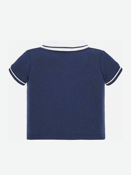 Mayoral Kinderpolo Kurzarm Marineblau