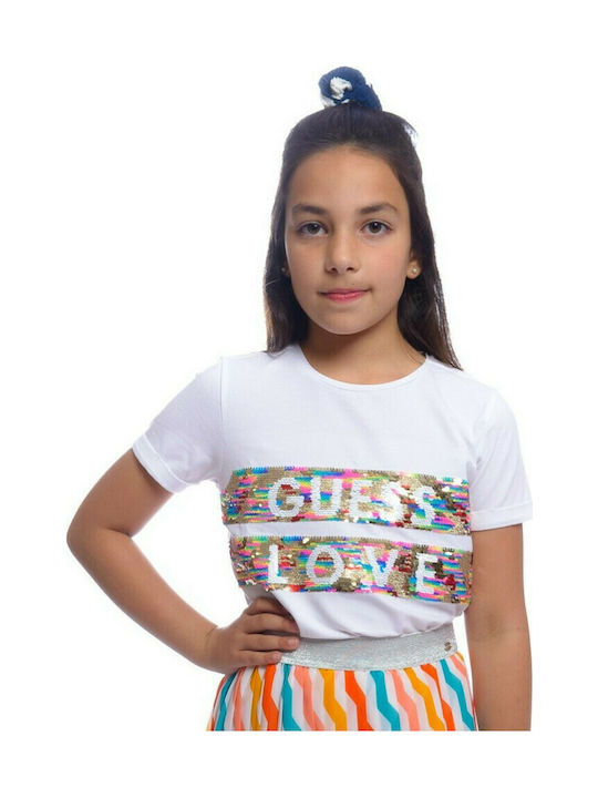 Guess Kids' T-shirt White