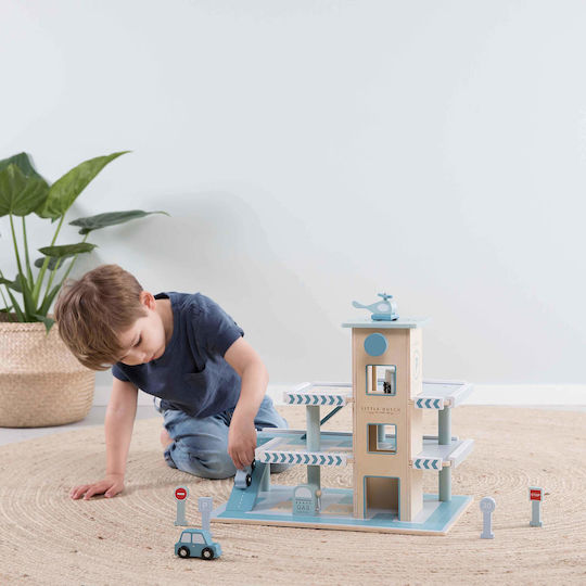 Little Dutch Wooden Garage Γκαράζ για 3+ Ετών