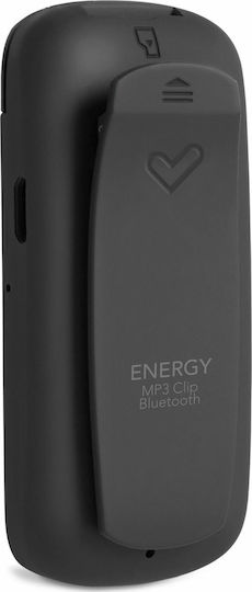 Energy Sistem MP3 Clip Bluetooth MP3 Player (8GB) με Οθόνη LCD 0.8" Μαύρο