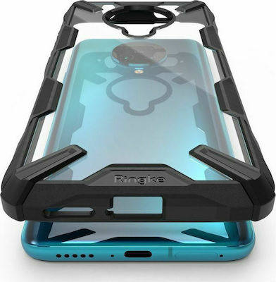 Ringke Fusion X Back Cover Πλαστικό Μαύρο (Poco F2 Pro)