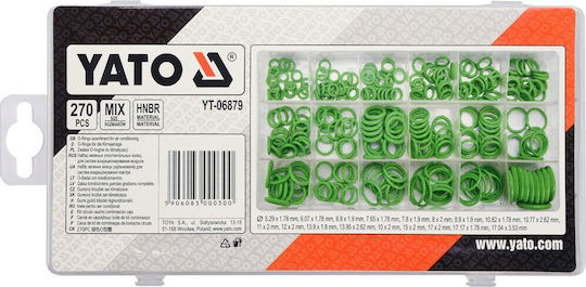 Yato O ring O-Rings Ψυκτικών YT-06879 270τμχ