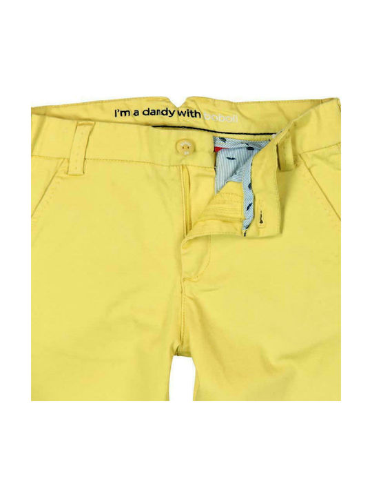 Boboli Kids Shorts/Bermuda Fabric Yellow