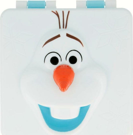 Plastik Kinder Lebensmittelbehälter Gefroren Hellblau 15 x 14 x 8.5cm