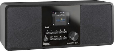 Imperial AV Dabman i200 Επιτραπέζιο Ραδιόφωνο Ρεύματος DAB+ Μαύρο