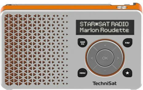 Technisat Digitradio 1 Cu baterie DAB+ cu USB Argintiu