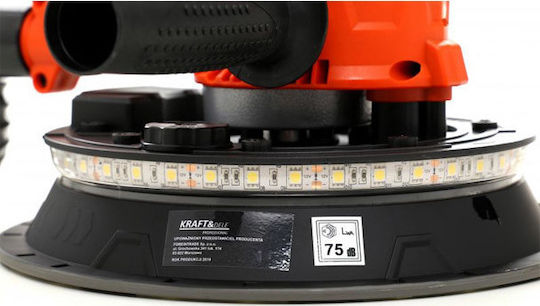 Kraft & Dele KD1741 Έκκεντρο Τριβείο 225mm Ρεύματος 1500W με Σύστημα Αναρρόφησης