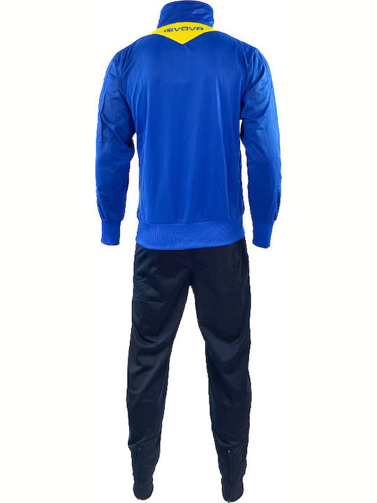Givova Tuta Visa Sweat Set Blue