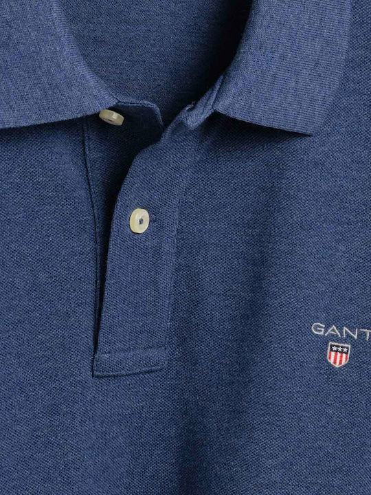 Polo Kurzarmbluse Blue