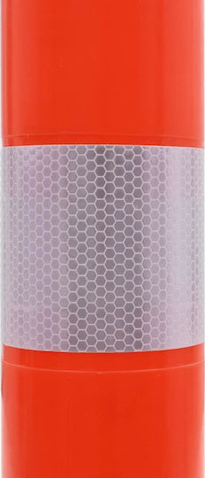 vidaXL Plastic Traffic Columns Orange H75cm 5pcs