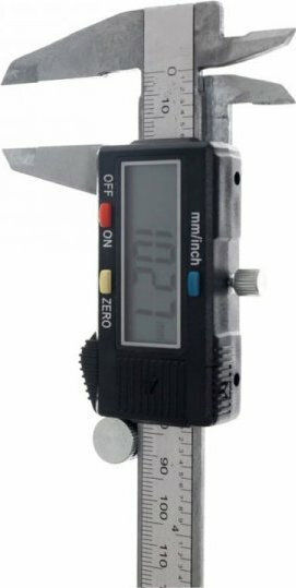 Kraft & Dele KD10299 Ψηφιακό Παχύμετρο με Ακρίβεια 0.1mm & Εύρος Μέτρησης έως 150mm