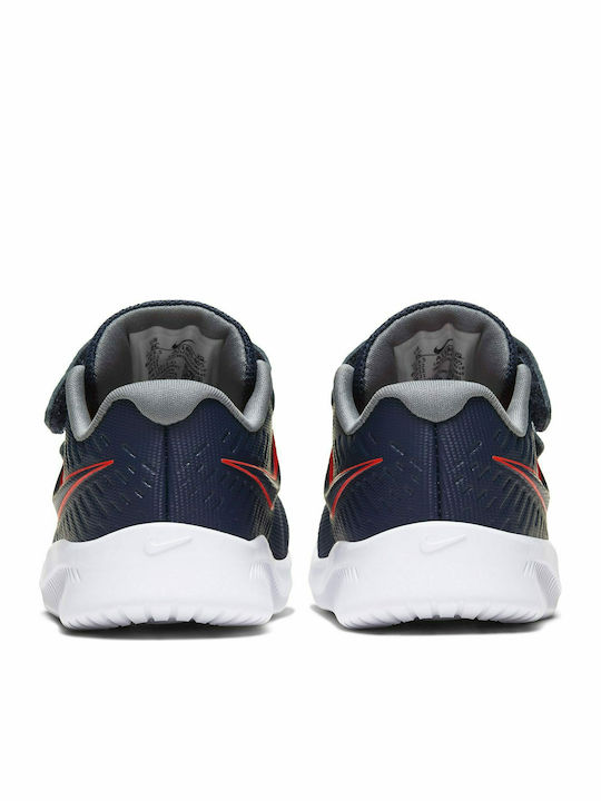Star Runner Star Runner 2 Kids Sports Shoes Running with Hoop & Loop Closure Navy Blue