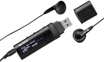 Sony NWZ-B183 MP3 Player (4GB) με Οθόνη LCD Μαύρο