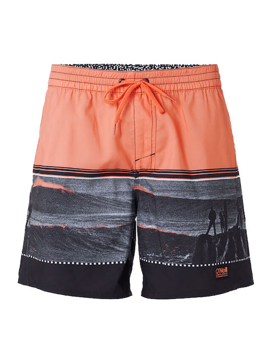 The Point Men's Swimwear Bermuda Multicolour with Patterns