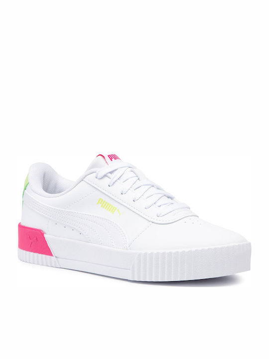 Puma Παιδικό Sneaker Carina Vivid Λευκό