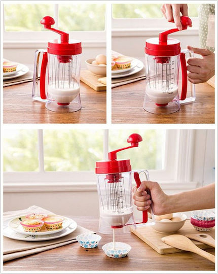 Pancake Batter Dispenser made of Plastic 17.5x11cm Pancake Batter Dispenser made of Plastic 17.5x11cm