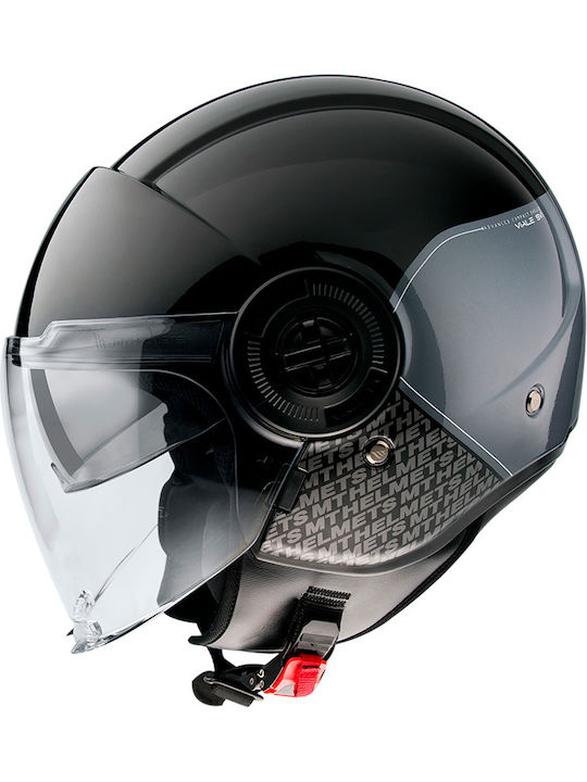 MT Viale SV Break Gloss Черен Каска за Мотор Джет DOT / ECE 22.05 1050гр