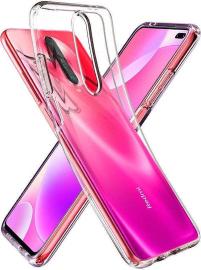 Spigen Liquid Crystal Back Cover Silicone 0.5mm Transparent (Xiaomi Pocophone X2/Redmi K30)