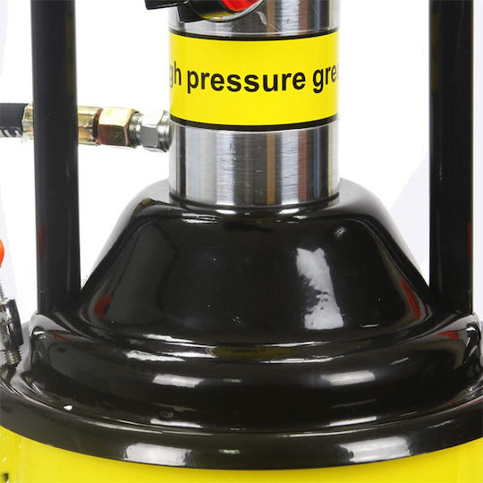 Mar-Pol Air Pressure Sprayer Wheeled Grease Gun Flexible Pipe 12lt 5m